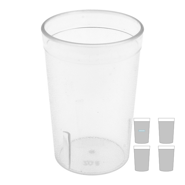 Doorschijnende SAN Cups Doorschijnende SAN Cups